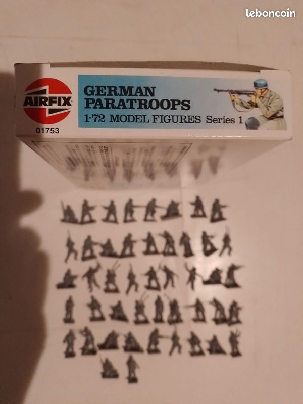 Petits Soldats Airfix 1:32 - Parachutistes Allemands WW2 - Seconde Guerre Mondiale