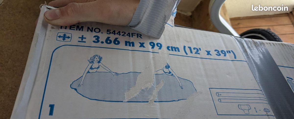 Piscine 3,66mX0,99m tubulaire Intex (image 5)
