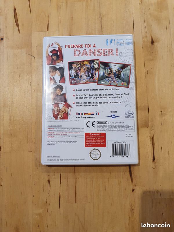 Jeu Wii High School Musical 3 Dance (image 4)