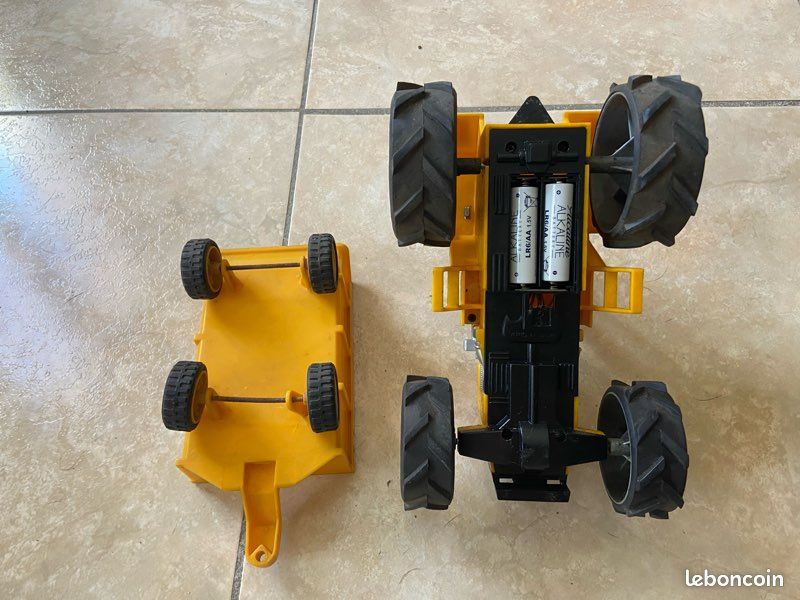 Tracteur + remorque wai dick toys à pile (image 5)