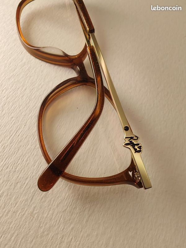 Lunettes Sonia Rykiel 249 - Monture Noir Et Or - Démi-monture - Neuf Sans étiquette