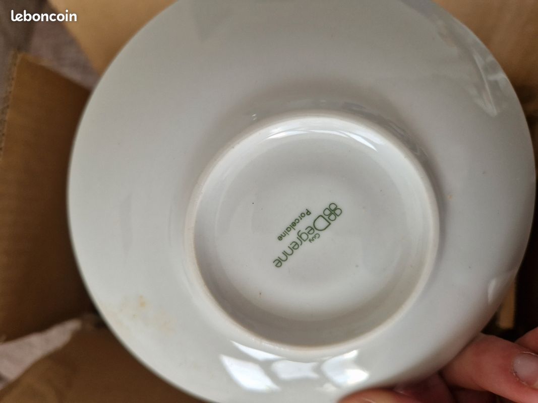 Service à café en porcelaine Guy Degrenne (image 5)