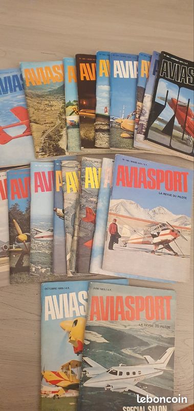 Lot de revues aviasport (image 1)