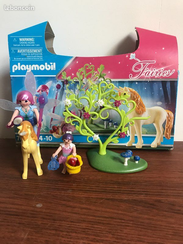 Playmobil fairies fée et licorne (image 1)