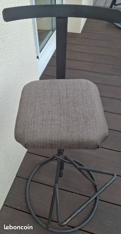 Tabouret/chaise haute industriel d’usine vintage (image 5)