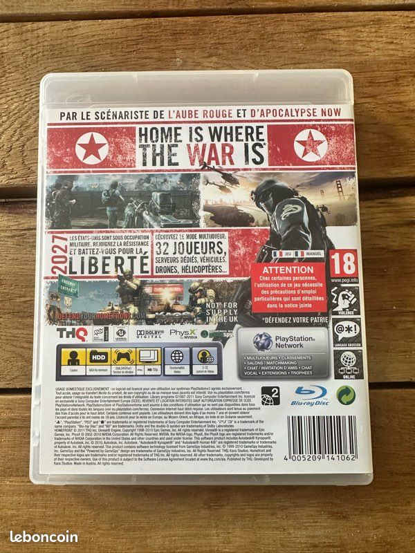 Jeu PS3 HOMEFRONT (image 2)