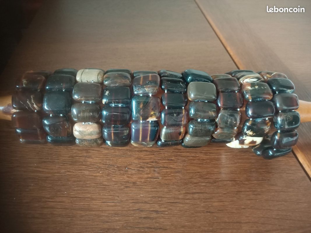 10 bracelets en ambre de Sumatra (image 6)
