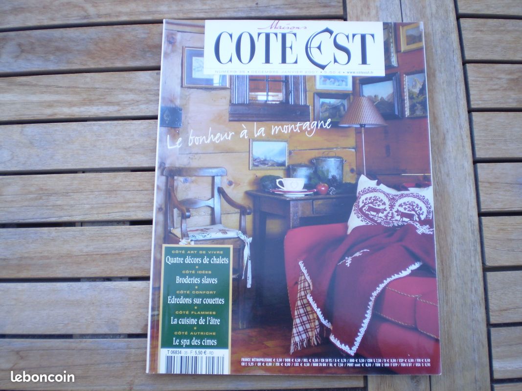 Magazine Côté est numéro 35 décembre janvier 2007 (image 1)