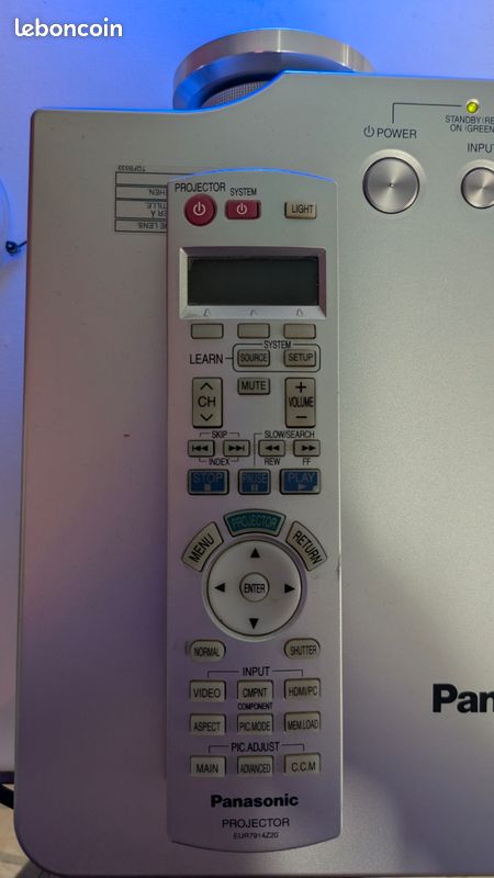 Vidéoprojecteur Panasonic PT-AE900E – Haute Définition (image 7)