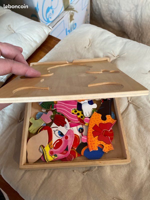 Jeu éveil puzzle bois (image 4)