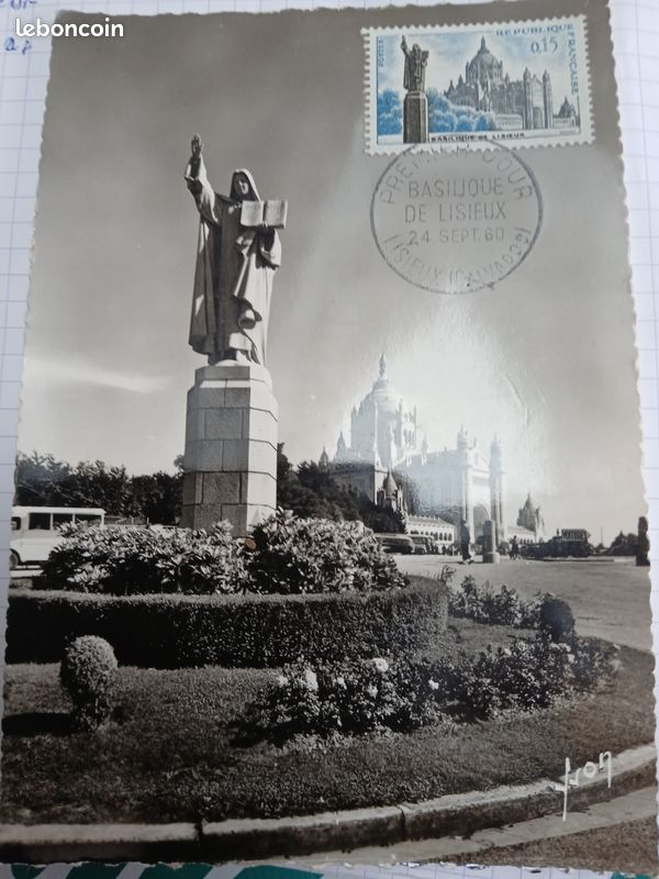 Carte postale Lisieux 1960 (image 1)