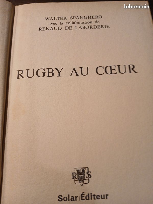 WALTER SPANGHERO | équipe de France & Clubs Rugby (photos) – walter spanghero