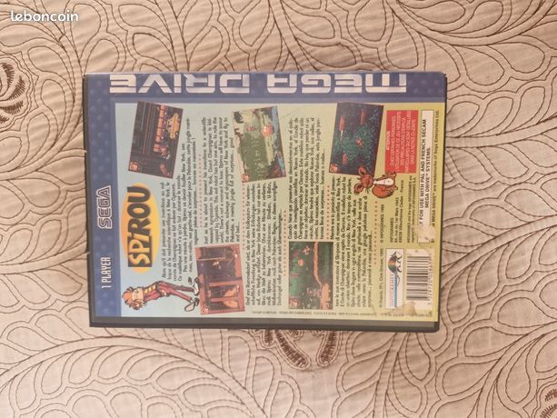 Jeu Megadrive - Spirou - Jeux vidéo