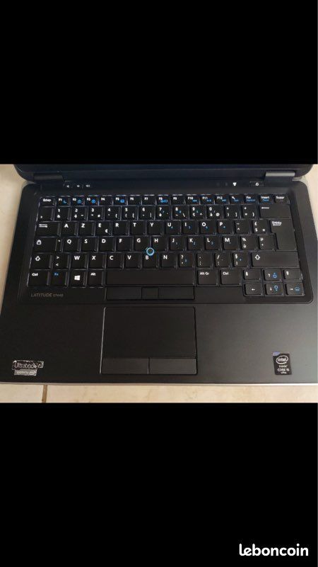 Dell ultrabook Core i5 16go ssd 740Go Clavier Éclairé Ultra Rapide+office (image 2)