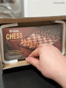 Échiquier Magnétique 24x24 cm – Jeu d’Échecs Pliable – Neuf Sous Boîte – Enfant & Voyage (image 1)
