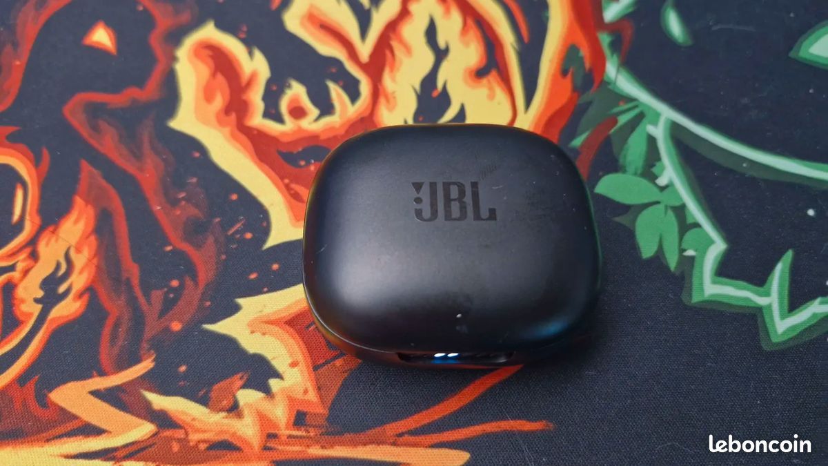 Ecouteurs JBL noir, Live Flex, réduction de bruit active (image 2)