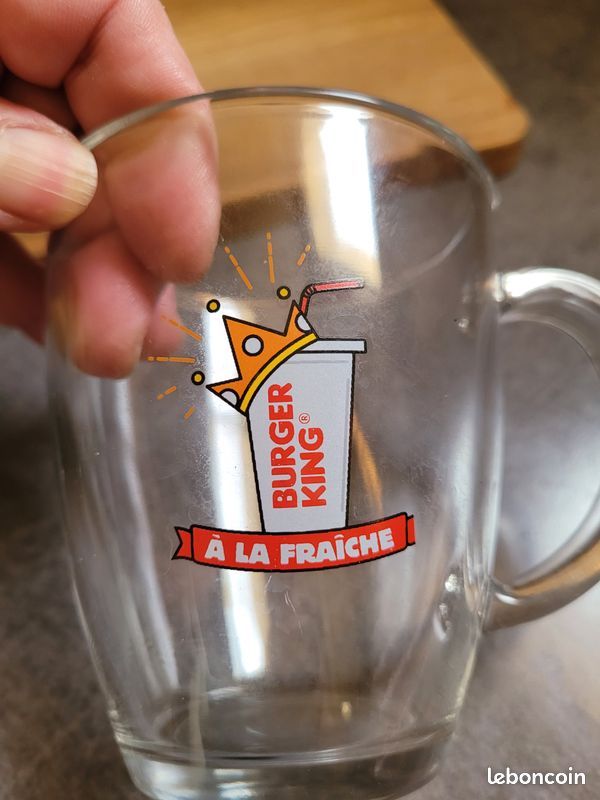Mug Humoristique Burger King "Tout Va Bien" - Épuisé - Occasion Très Bon état
