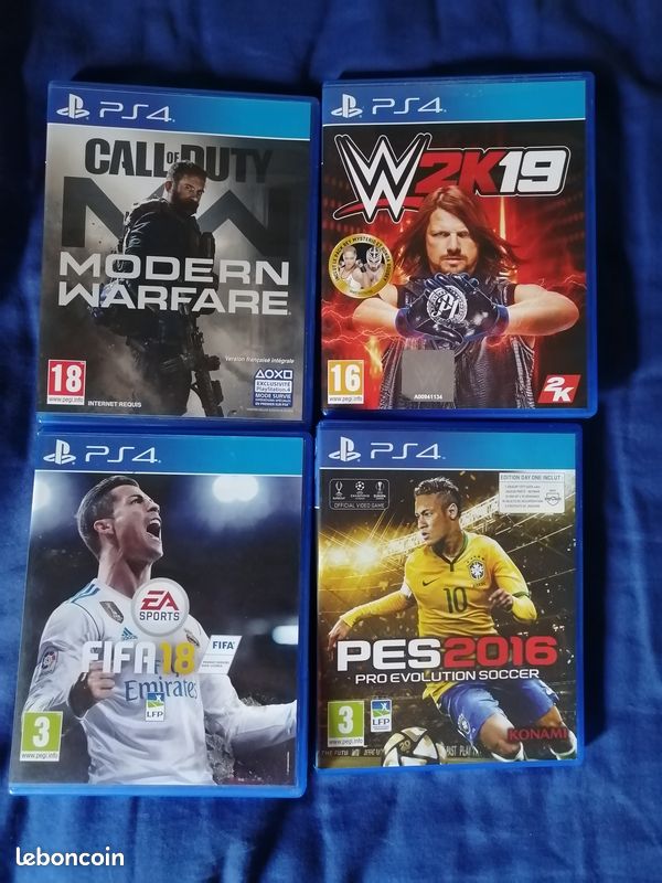 Jeux ps4 à vendre (image 1)