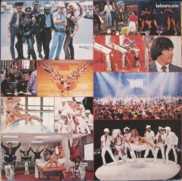 Disque Vinyle 33T LP : Village People – Can't Stop The Music - Bande Originale Du Film (image 4)