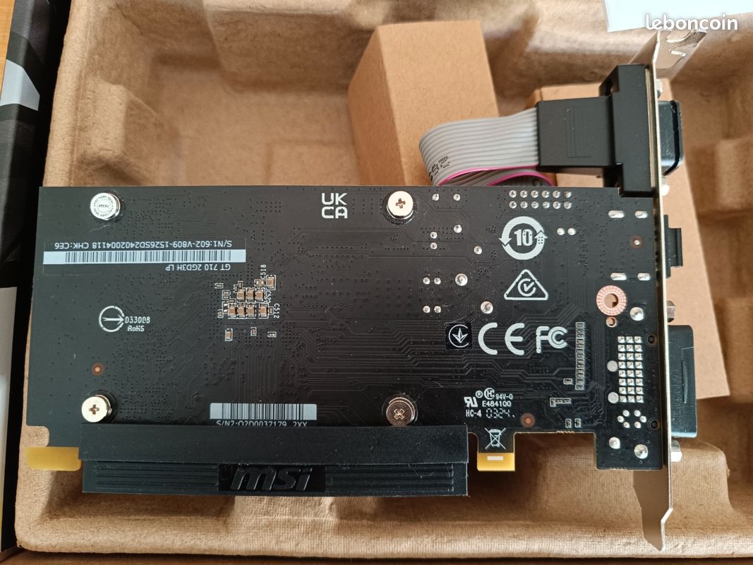 MSI GEFORCE GT 710 2Gb Accessoires informatique