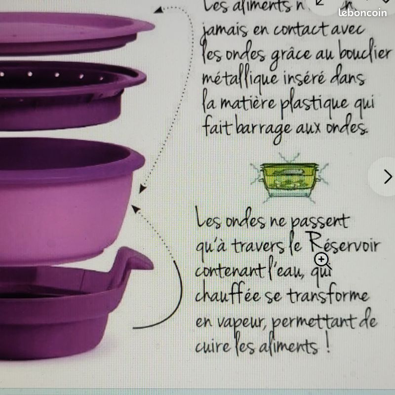Micro Vap Tupperware - Arts de la table
