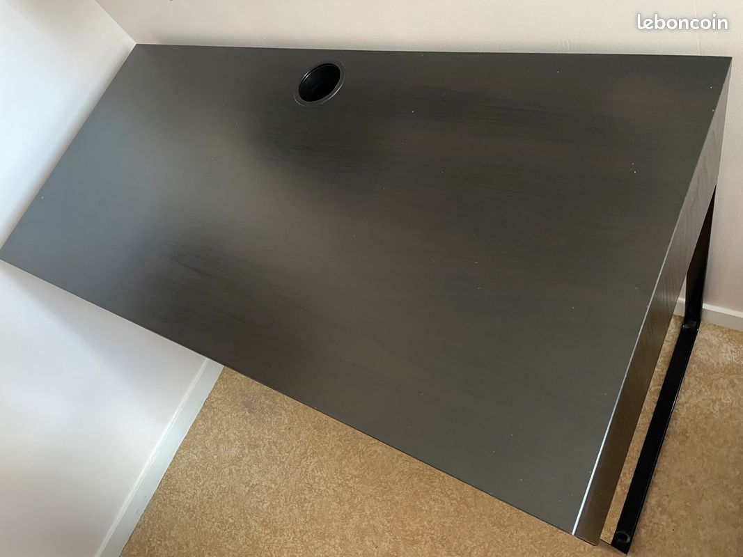 Bureau brun noir MICKE Ikea (image 3)