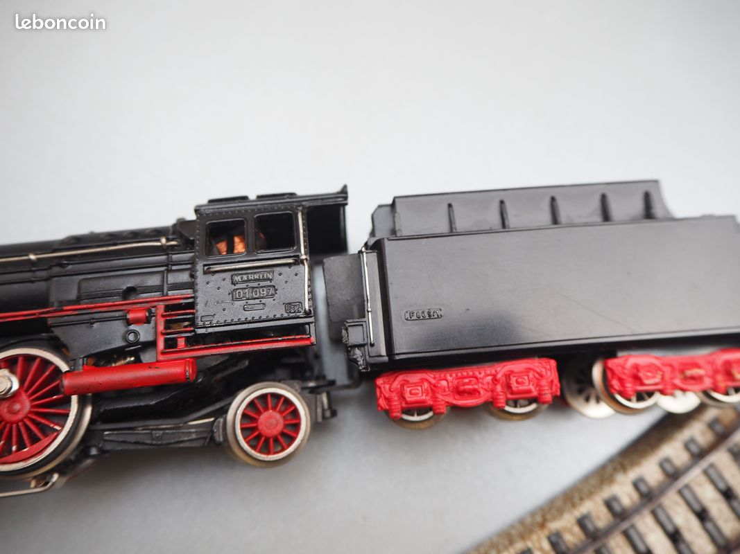 Märklin H0 - SK800 - Locomotive à vapeur avec tender (2