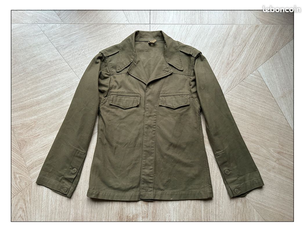 Veste De Combat TTA 1947 M47 Neuf De Stock 1976, Légion étrangère, Taille M