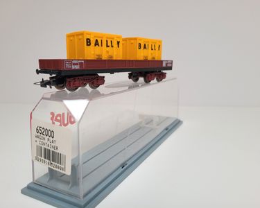 MÄRKLIN 1489, wagon plat à bogies