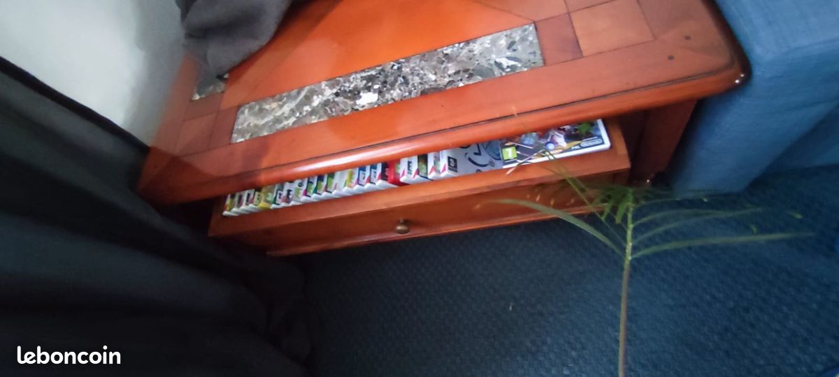 Table basse avec marbre (image 4)