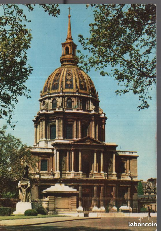 175H001 – Ville de PARIS - LOT de CARTES POSTALES de PARIS : INVALIDES (réf.175 H 001) (image 2)
