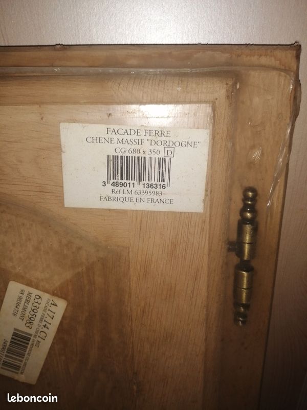 Portes de cuisine chêne avec encadrements neuves (image 8)