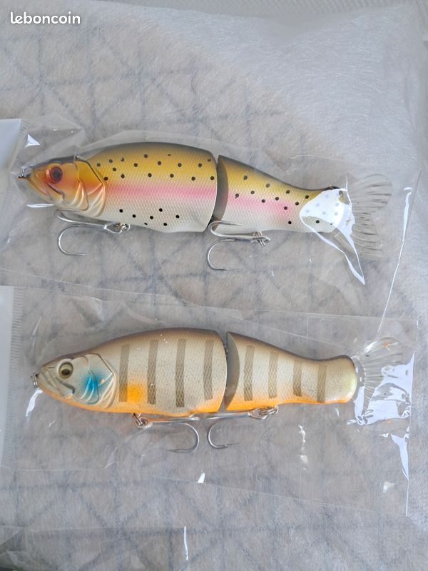 Lot De 5 Leurres De Pêche Articulés (Swimbait) - Design Réaliste 3