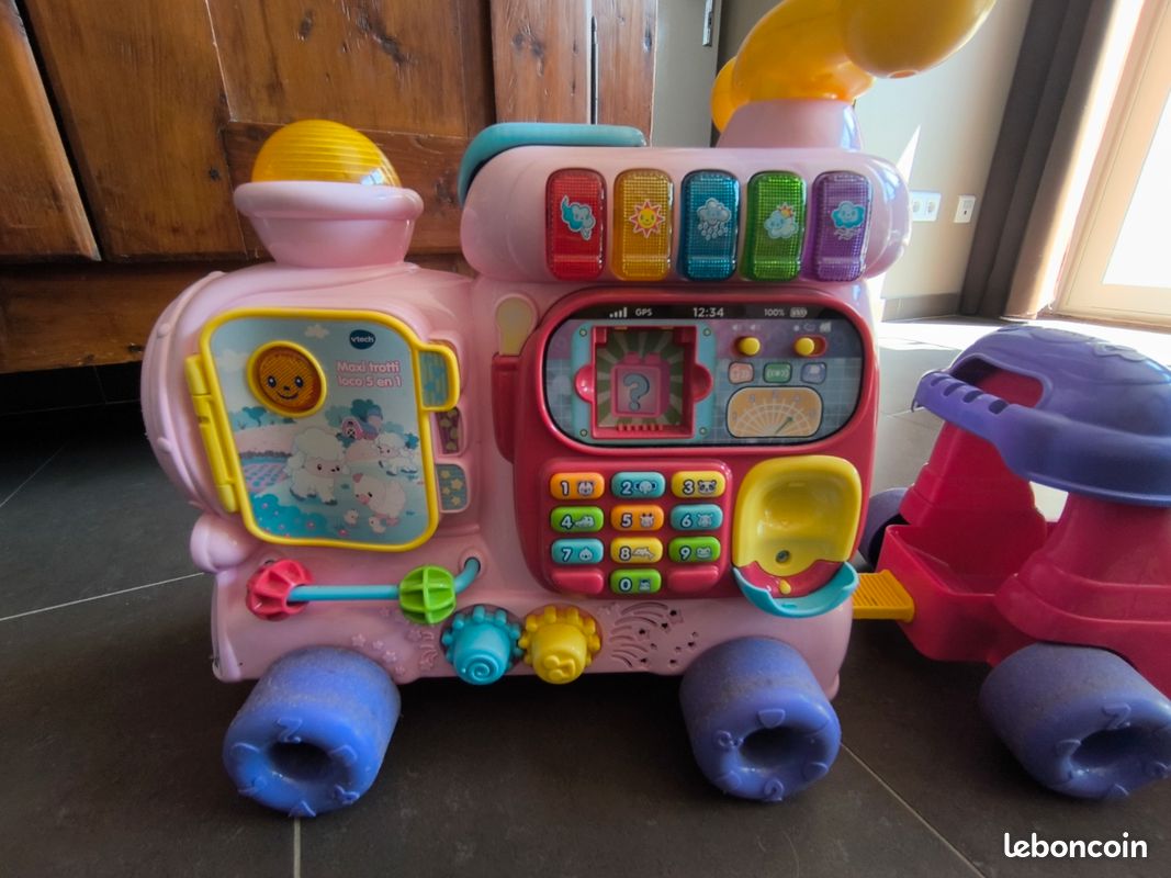Vtech Maxi Trotti Loco Maxi Trotteur Loco En Vtech Baby Maxi