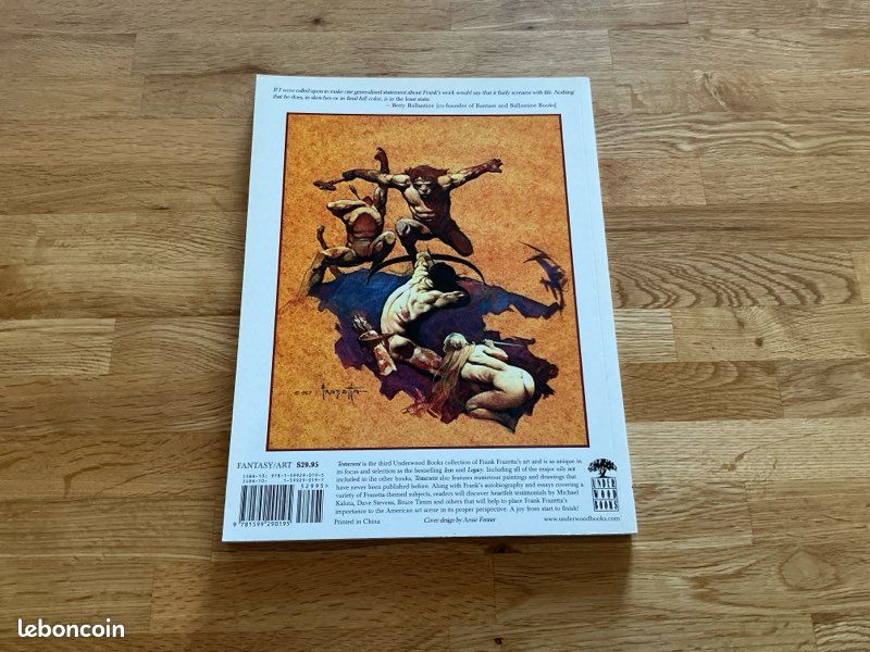 Frank Frazetta - Livre Testament - Art Book - Livres