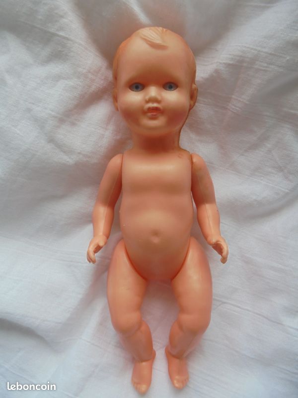 Baigneur Poupon PETIT COLIN 15 cm Années 60 Collection