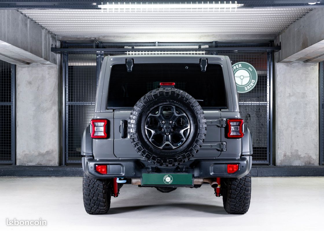 JEEP Wrangler - JL Unlimited -RUBICON - 4XE Hybride - 2ème main - Origine France - PHEV (image 6)