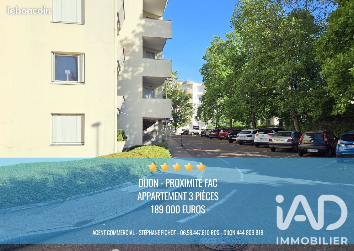 Appartement 3 pièces 73 m² · à Dijon · 73 m² · 189 000 €