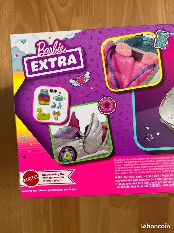 Barbie - Le Cabriolet De Barbie - Accessoire Poupee