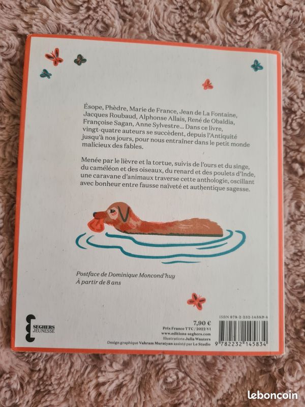 Livre Fabuleux Fabulistes (image 3)