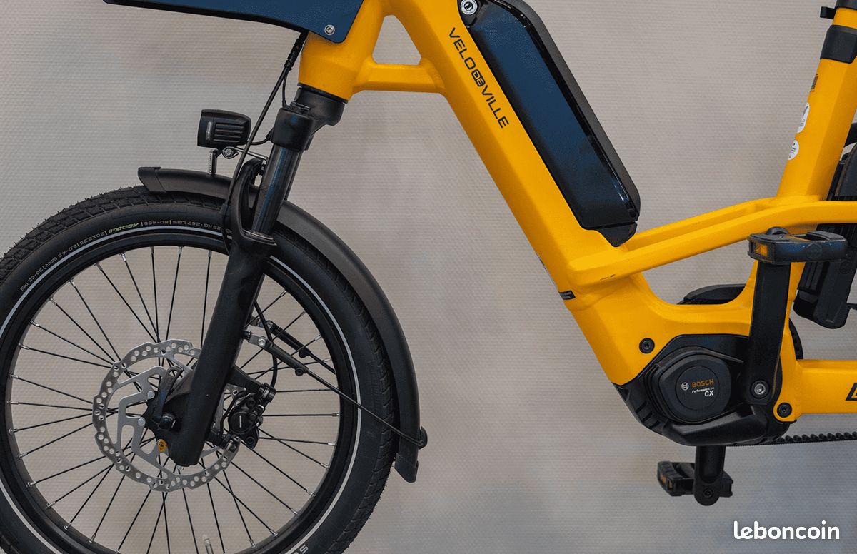 Vélo électrique Reconditionné Longtail Loady 900 - Enviolo courroie - 100 Nm - Lyon / Limonest - ekstere (image 5)