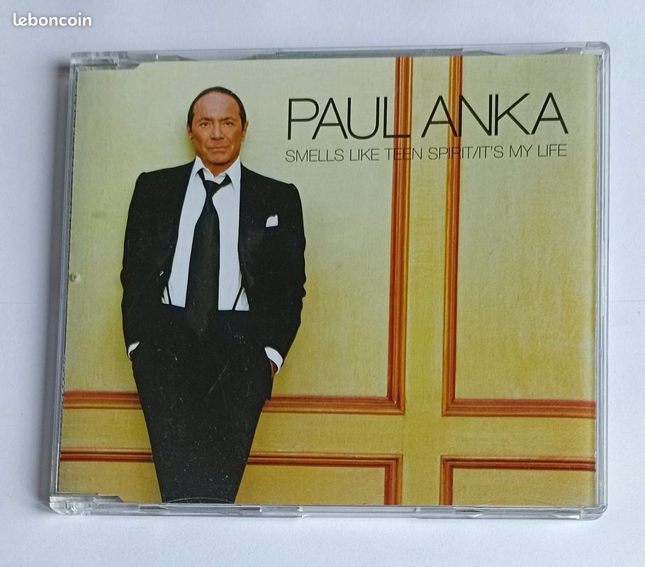 PAUL ANKA SMELLS LIKE TEEN SPIRITS / IT's MY LIFE CD SINGLE PROMO COLLECTOR (image 1)
