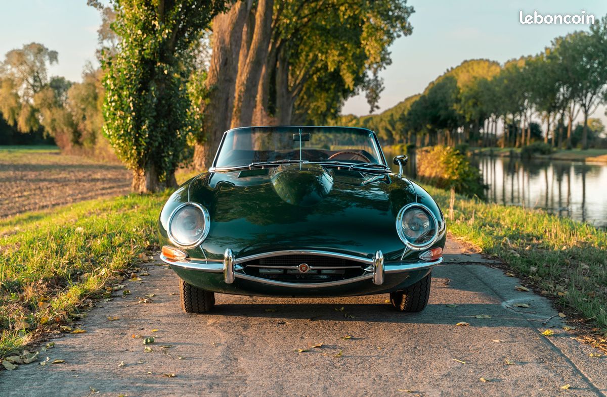 Jaguar Type-E Série 1 4.2 roadster - Très bon état - Restaurée - Moteur matching - Garantie (image 3)