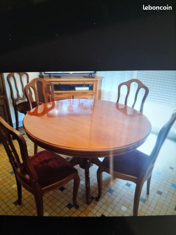 Table et buffet merisier (image 2)