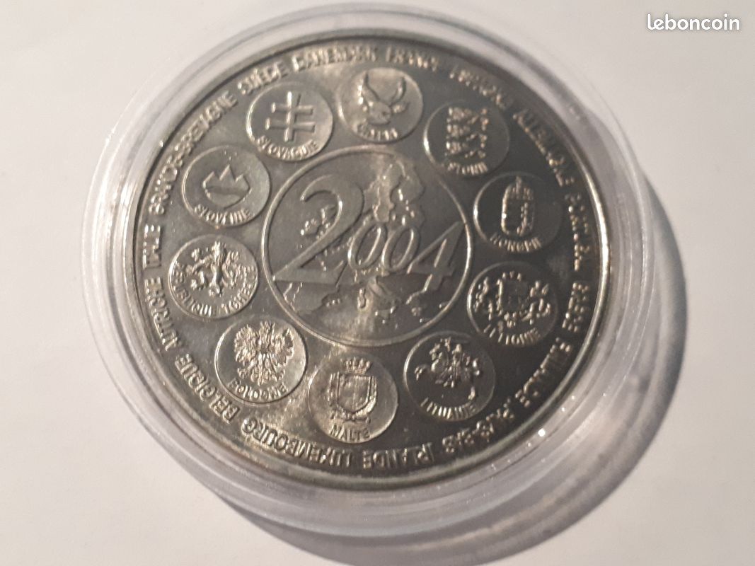 Lot de 5 Médailles 40 mm thème Europe - Euro (image 4)