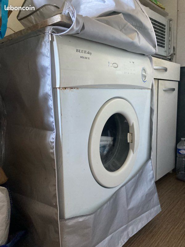 Urgent 🚨 Machine Sèche linge Bluesky BSL52E 74 cm hauteur sur 63cm largeur très bon état disponible a Pantin rue delizy (image 1)