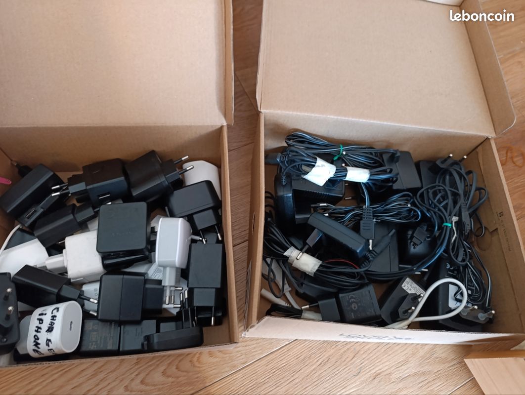 Câbles d'alimentation, chargeurs téléphone et PC (image 2)