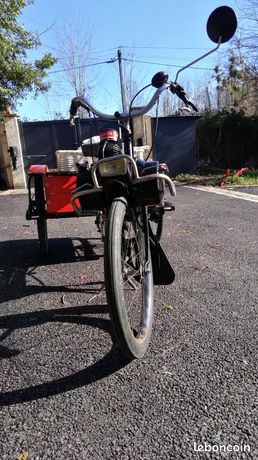 Réservoir Solex 5000/3800 Gris - Bon état D'origine "dans Son Jus" - Pièce Vintage A736