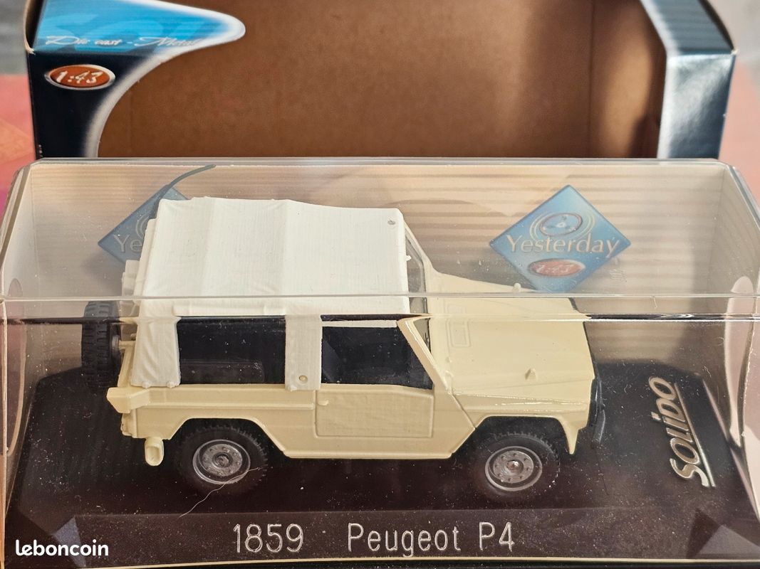Solido 1/43, Peugeot P4 Missile MILAN, Armée Française, de