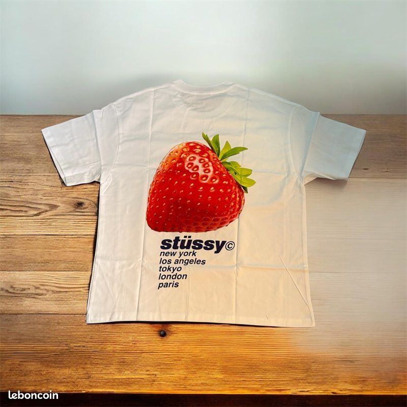 T-shirt stussy édition Fraise (image 2)